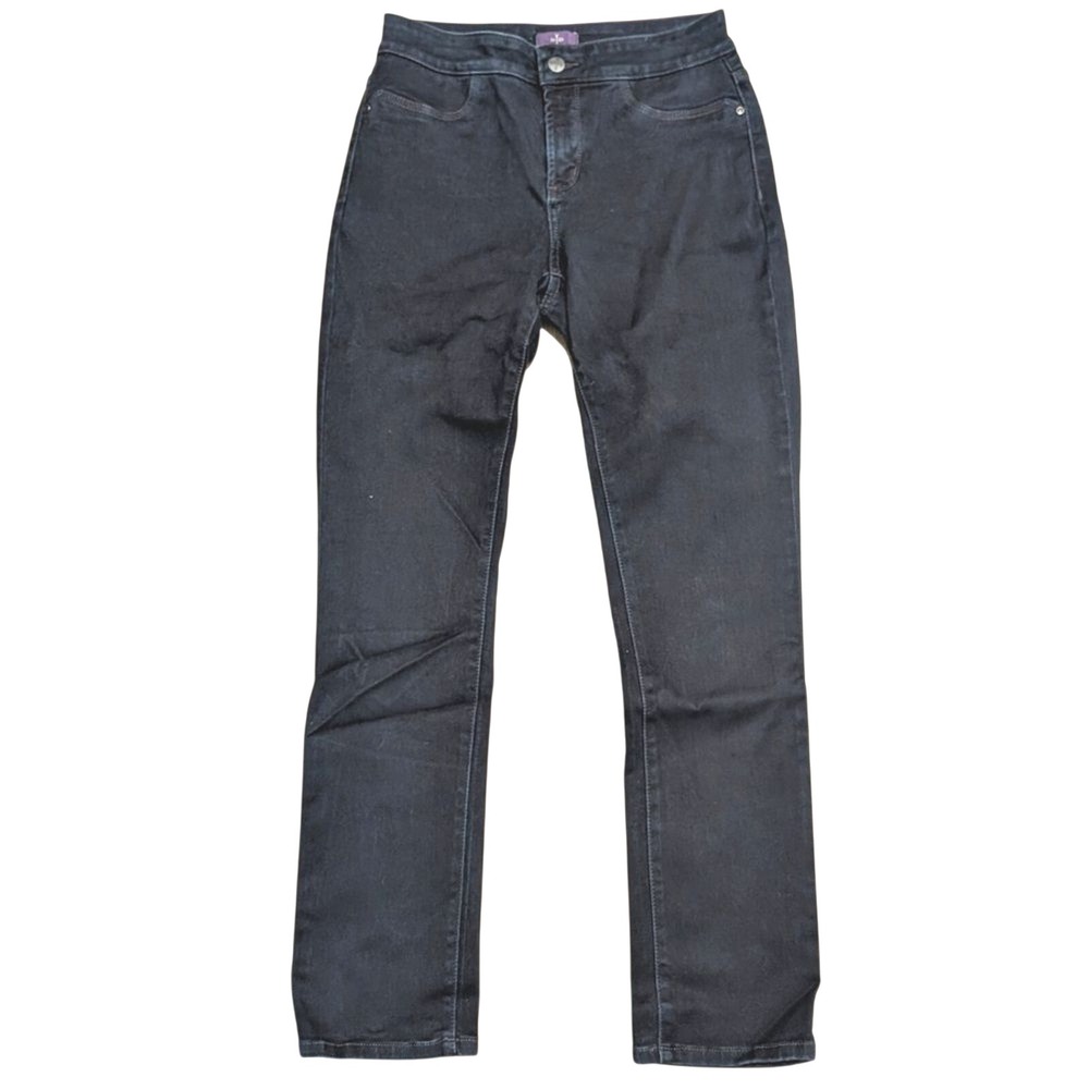 NYDJ Legging Jeans Womens 4 Skinny Stretch‎ Dark Denim Not your Daughters Jeans